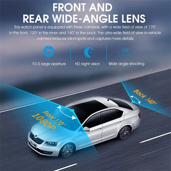 BX50 autós menetrögzítő kamera