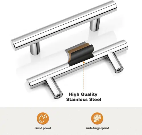 127 mm-es T-alakú bútorfogantyú (10 darab)