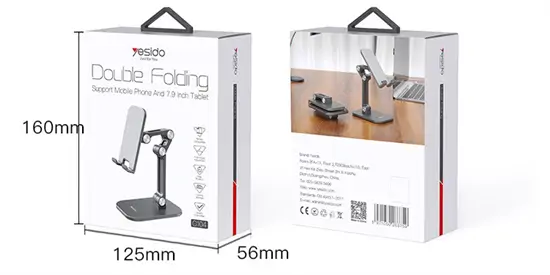 Yesido C104 - 4 csuklós asztali telefontartó