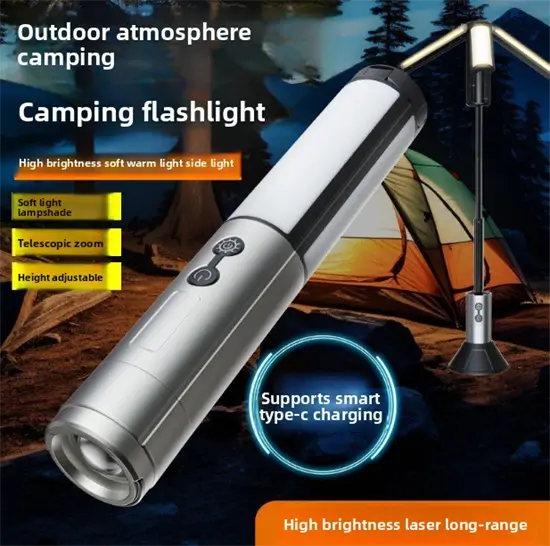 YD-2324 teleszkópos kemping lámpa