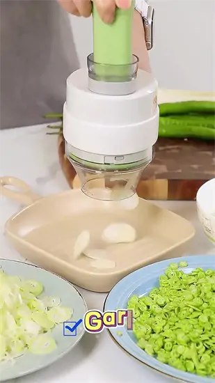 4in1 multifunkciós elektromos zöldségaprító