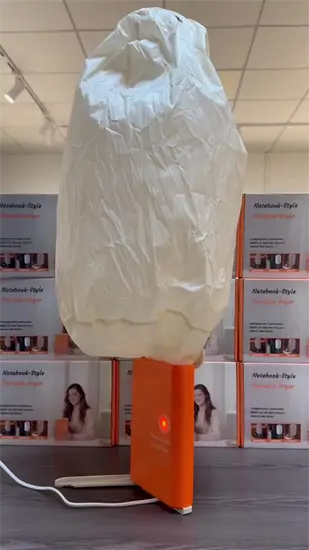 Hordozható mini elektromos ruhaszárító		