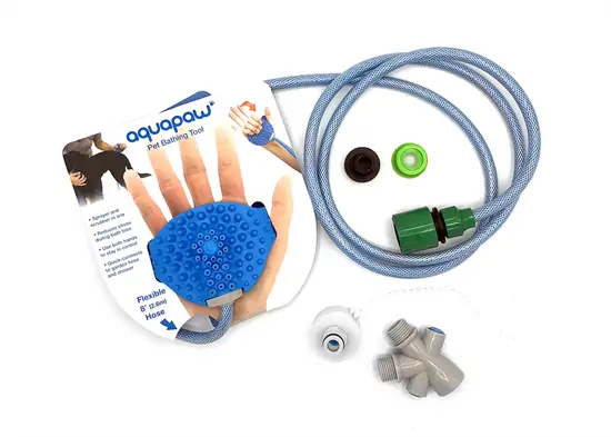 Aqua Paw masszírozós kutyazuhany 2.5m csővel