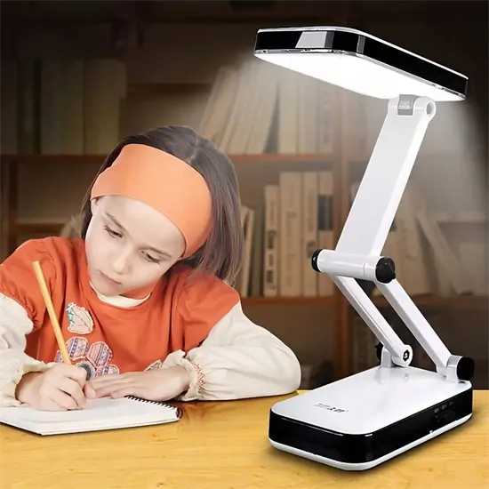 Összecsukható LED asztali lámpa állítható fényerővel