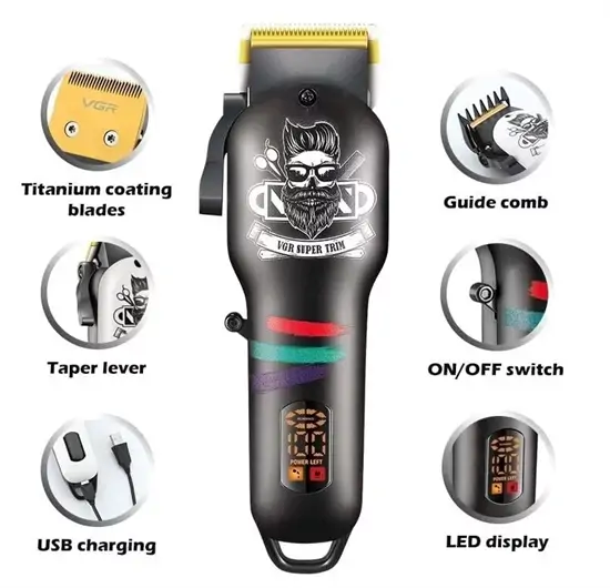 VGR V-971 barber szakáll és hajvágó