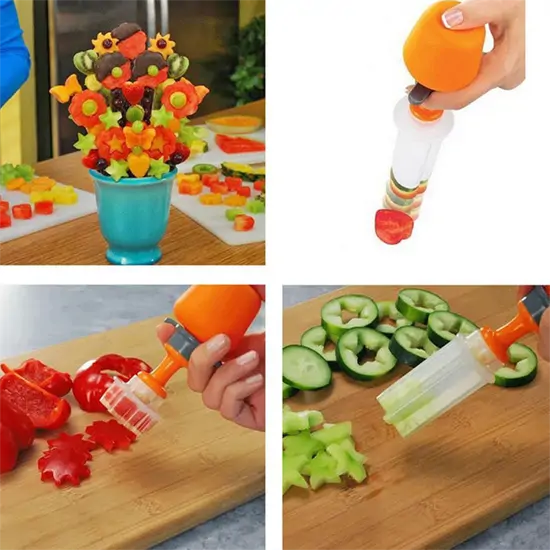 Pop Chef gyümölcs formanyomó 6 mintával