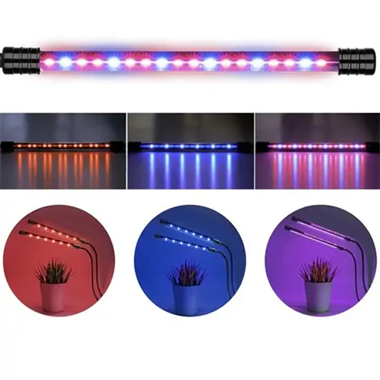 Növénytermesztő lámpa (2x20 LED)