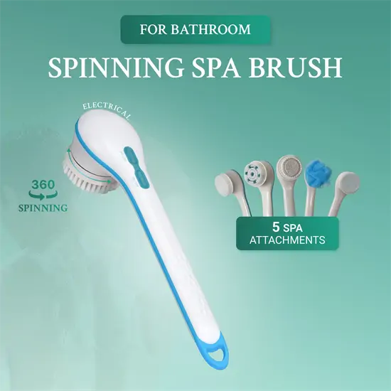 Spin Spa elektromos masszírozó és hátmosó kefe