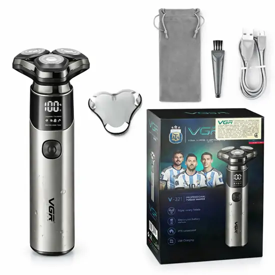 V-321 háromfejes akkumulátoros borotva 