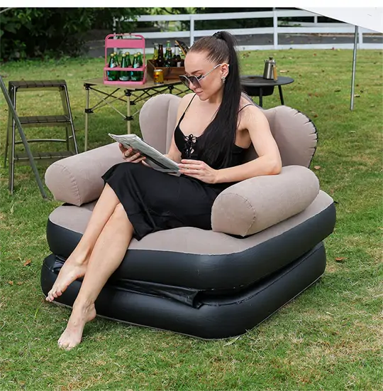 2in1 felfújható fotel és ágy