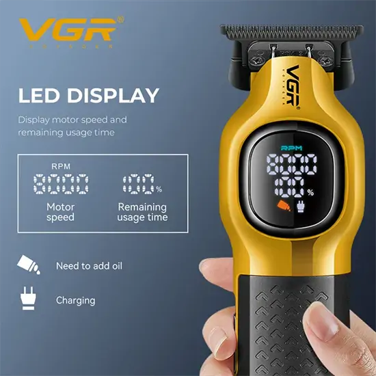 VGR V-886T szakállvágó gép