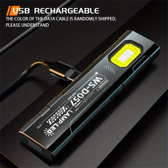 LS07 ultravékony zseblámpa mágnessel és csiptetővel