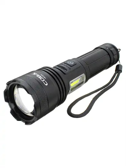 COBA CB-815 aluminium elemlámpa nagy fényerővel