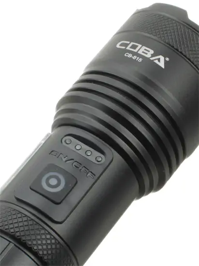 COBA CB-815 aluminium elemlámpa nagy fényerővel