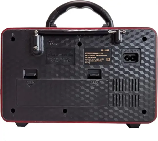 Meier régies stílusú bluetooth rádió M-156BT