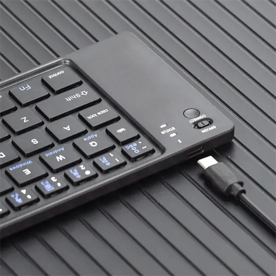 AOAS összecsukható Bluetooth billentyűzet A-1007