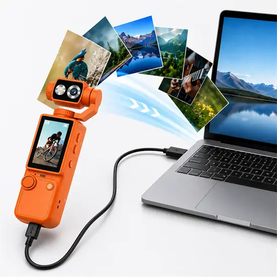 Q8 4K Ultra HD kézi vlogger sportkamera