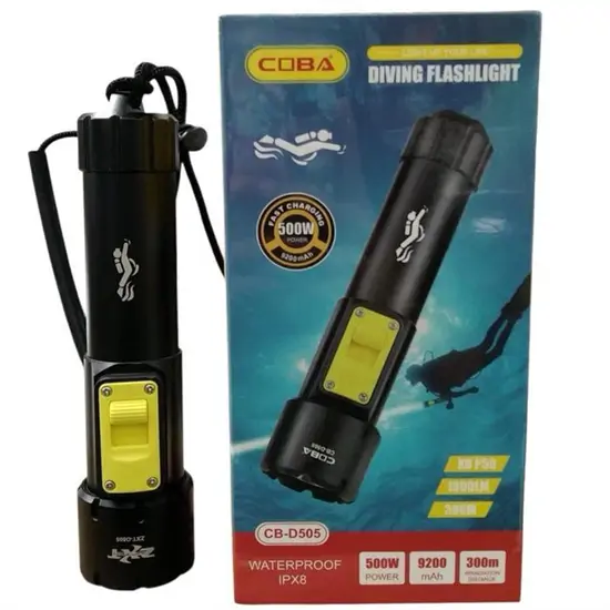 COBA CB-D505 vízálló zseblámpa
