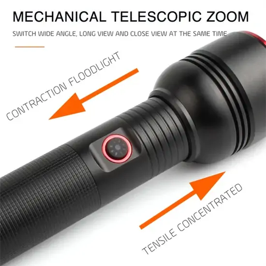 COBA CB-2208 tölthető elemlámpa