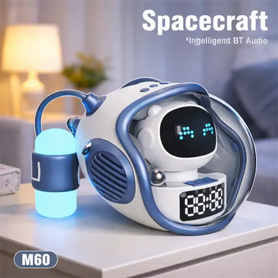 Spacecraft M60 Bluetooth rádiós óra
