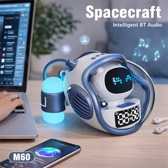 Spacecraft M60 Bluetooth rádiós óra
