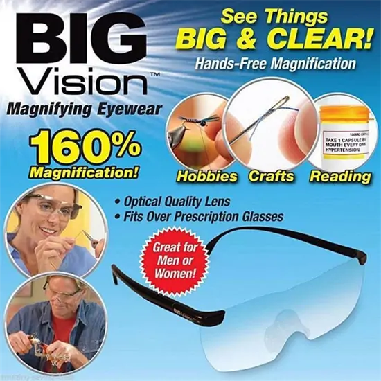 Big Vision nagyító szemüveg