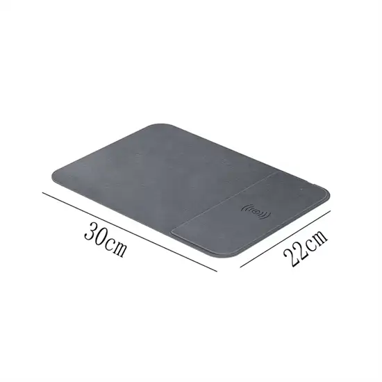 Egérpad vezeték nélküli telefontöltővel 15W