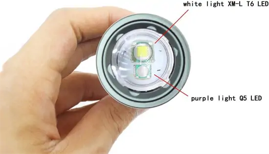 COBA CB-UV977 Power LED + UV elemlámpa
