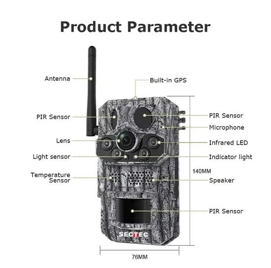 Sentec profi vadkamera