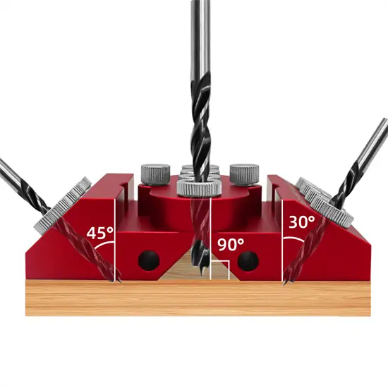 V-Drill 30/45/90° univerzális fúrósablon