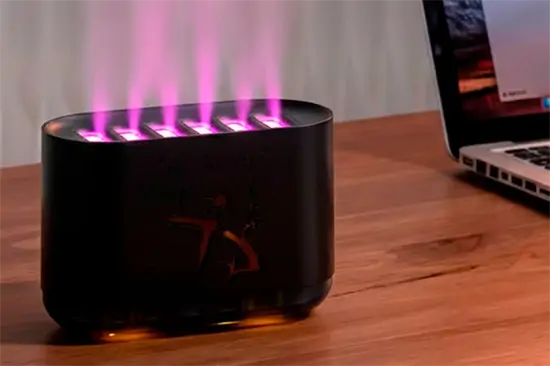 Dinamikus LED ultrahangos párásító
