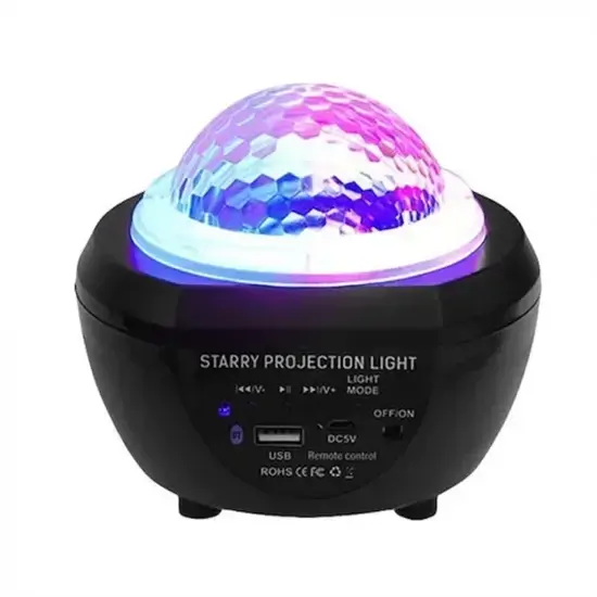 Mini RGB csillagos ég projektor BT hangszóróval - AB-WT08