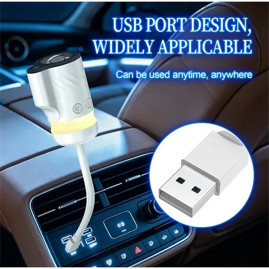 Hordozható USB-s galaxis projektor éjjeli fénnyel