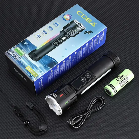 2in1 RGB zseblámpa - CB-2601A