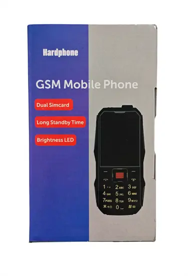 Hardphone W3 nyomógombos mobiltelefon