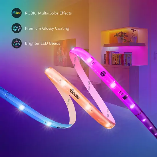 Govee RGBIC LED szalag védőbevonattal - H619A (2x10 méter)