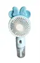 Akkus kézi ventilátor párásítóval (kék)