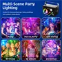 3in1 lézer+LED party fény távirányítóval