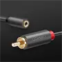 UGREEN 2xRCA kábel (Cinch) jack 3.5 mm 25cm