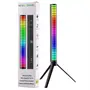 A5-RGB zenére villogó LED bar világítás