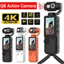 Q8 4K Ultra HD kézi vlogger sportkamera