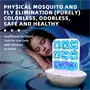 Akkumulátoros UV+LED szúnyog és rovarcsapda cserélhető ragasztólapokkal