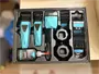 VGR V-877 S3 professzionális barber kit - 3in1 hajvágó készlet