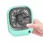 Mini tölthető asztali ventilátor 3 fokozattal